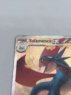 B6 Pokemon Secret Illustration Rare Salamence ex 187/159 Sv09: Journey Together - Image 2