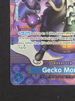 Gecko Moria Sec ST03-004 SP Special Alternate Art Card From One Piece TCG OP08 - Image 3