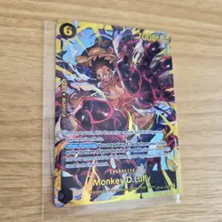 One Piece Royal Blood TCG English OP10-118 Monkey D Luffy SEC Foil English - Image 2