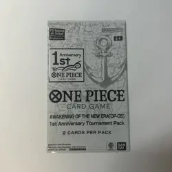 One Piece TCG Awakening of the New Era OP-05 1st Anniversary Tournament Pack - Image 1