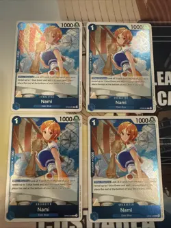 Nami Playset - OP09-050 x4 - Emperors in the New World - One Piece TCG - Image 1