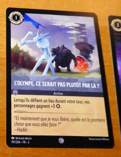 LORCANA TRADING CARD GAME TCG DISNEY CHAPITRE 3 CARTE 197/204 FR JCC NM - Image 1