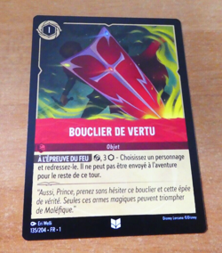 LORCANA TRADING CARD GAME DISNEY CHAPITRE 1 CARTE 135/204 FR TCG MINT - Image 1