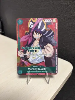 Monkey.D.Luffy Beginners Deck Party Winner ST16-005 One Piece Card Game - Image 1