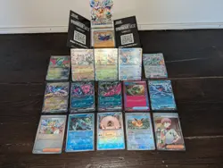 Pokemon TCG - Terastal Festival EX - Booster Box Opened - Cards Shown Included - Image 2