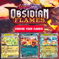 Pokemon Scarlet & Violet Obsidian Flames: Choose Your Card! M/NM+ - Image 1