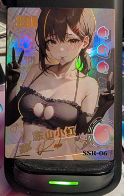 Kobeni Higashiyam Chainsaw Man SSR-06 Peach Party Goddess Story Anime Waifu Card - Image 1