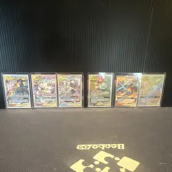 Pokemon GX TAG TEAM Holo Card Lot - 6 Cards, Reshiram, Charizard, Blastoise - Image 1