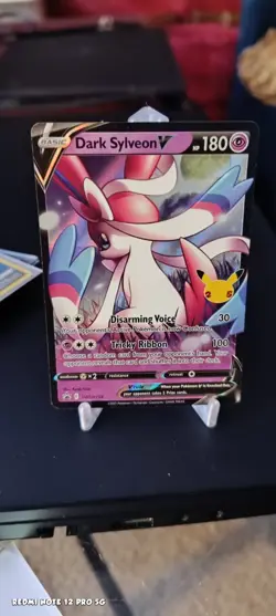Dark Sylveon V SWSH134 SWSH: Sword & Shield Promo Cards Holo - Image 1