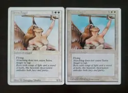Magic The Gathering Serra Angel 2 Card Lot - Image 1