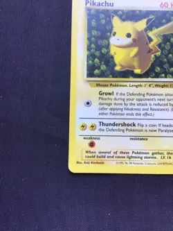 Pokemon Cards: Wizards Black Star Promo: Pikachu 1 - Image 5