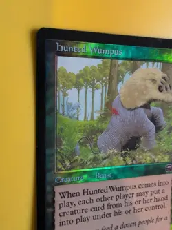 Hunted Wumpus. Beast Mercadian Masques. FOIL. Magic the Gathering Card. - Image 4