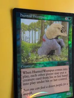 Hunted Wumpus. Beast Mercadian Masques. FOIL. Magic the Gathering Card. - Image 5