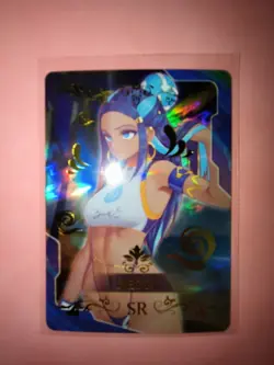 Pokemon TCG Nessa Trainer Full Art Foil Anime Trading Card [Rarity SR] - Image 2