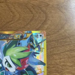 Pokemon Shaymin EX 077A/108 Alternate Art Full Art Promo Holo Card - Image 4