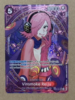 One Piece Card Game OPCG Vinsmoke Reiju EB03-031SP Alt Art English - Image 1