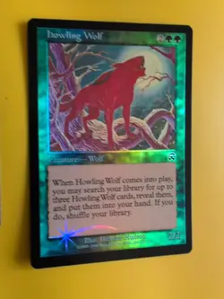 Howling Wolf x4 playset. Mercadian Masques. FOIL. Magic the Gathering Card. - Image 4