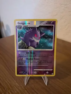 Pokemon Gengar LV.39 Diamond & Pearl Card 27/130 Reverse Holo Rare NM - Image 1