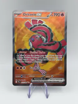 Pokemon TCG Oricorio EX Card 110/94 Phantasmal Flames Near Mint Condition. - Image 1