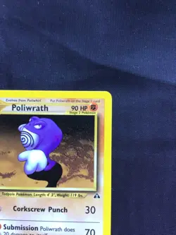 Pokemon Cards: Neo Discovery 1st Edition Rare: Poliwrath 28/75 - Image 3