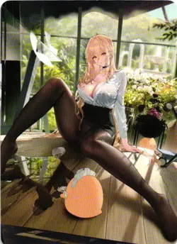 IMPLACABLE AZUR LANE FEET HOLOGRAPHIC ACG Goddess Story Anime Card - Image 2
