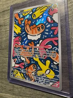 Pokemon Tatsugiri Illustration Rare 186/167 Twilight Masquerade Holo Card - Image 4