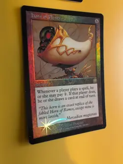 Horn of Plenty x2 Artifact Mercadian Masques. FOIL. Magic the Gathering Card. - Image 4