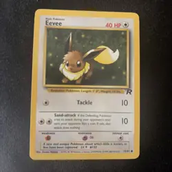 Eevee - Team Rocket Pokemon Card Set 55/82 Vintage WOTC mint combined postage - Image 1