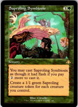 Magic | DMR | Saproling Symbiosis (Retro Frame) | 348 | NM - Image 1