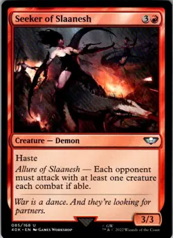 Magic | 40K | Seeker of Slaanesh | 85 | NM - Image 1