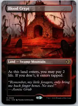 Blood Crypt (Borderless) R Lorwyn Eclipsed 349 NM - Image 1