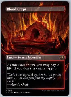Blood Crypt (Borderless) R Lorwyn Eclipsed 349 NM - Image 2