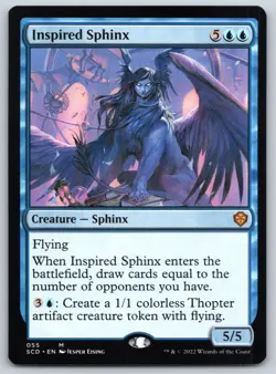 Inspired Sphinx - Starter Commander Decks - MTG - Near Mint - Image 1