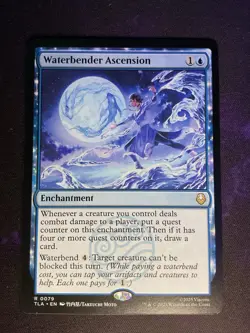 MTG * Waterbender Ascension Avatar: The Last Airbender * 1X * NM - Image 1