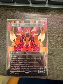 Roaming Throne (Borderless) The Lost Caverns of Ixalan Regular - Image 1