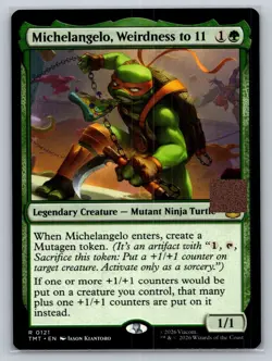 Michelangelo, Weirdness to 11 Teenage Mutant Ninja Turtles Regular - Image 1