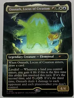 MTG Secret Lair Drop Omnath Legendary Creature MYTHIC FOIL #1686 - Image 1