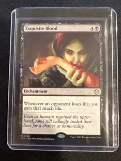 MTG - Exquisite Blood - Lost Caverns of Ixalan Commander - Image 1