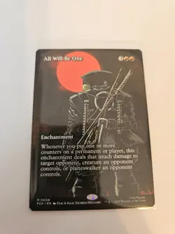 All Will Be One Borderless MTG PZA Nm/M TMNT - Image 1