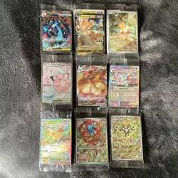 Pokemon Promo Card Lot Charizard X ex Dragonite V Eevee Sylveon Clefairy + More! - Image 1