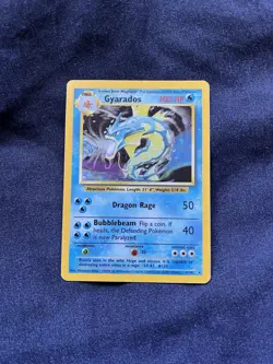 Pokemon TCG Gyarados Base Set Unlimited 6/102 Holo Rare Lot 2 - Image 1