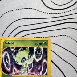 Celebi 50/53 Wotc Black Star Promo Pokemon LP - Image 4