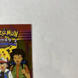 Pokemon Tv Animation Edition Series 2 Checklist Foil Blue Logo 2000 LP - Image 3