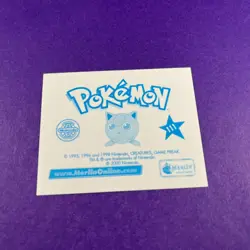 Pokemon Dragonair Merlin Sticker Holo 111 Prism Series 2 Vintage Sticker - Image 4