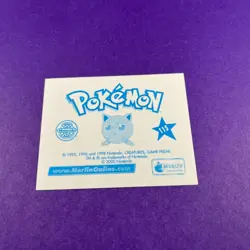 Pokemon Lapras Merlin Sticker Holo 115 Prism Series 2 Vintage Sticker - Image 4
