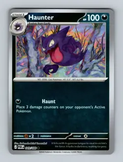 Pokemon TCG - ME03: Perfect Order (POR EN) - Reverse Holo - Haunter - 049/088 - Image 1