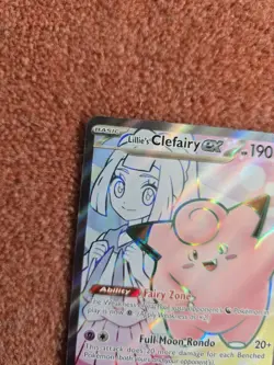 Lillie's Clefairy ex 173/159 S&V Journey Together Ultra Rare Pokemon TCG - Image 3