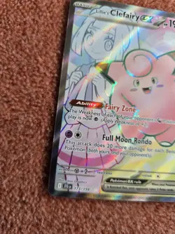 Lillie's Clefairy ex 173/159 S&V Journey Together Ultra Rare Pokemon TCG - Image 4