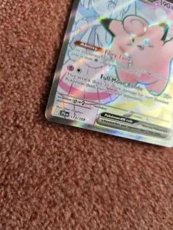 Lillie's Clefairy ex 173/159 S&V Journey Together Ultra Rare Pokemon TCG - Image 5
