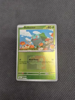Pokemon TCG Bulbasaur 001/132 Pokemon Day 2026 Promo Near Mint Reverse Holo - Image 1